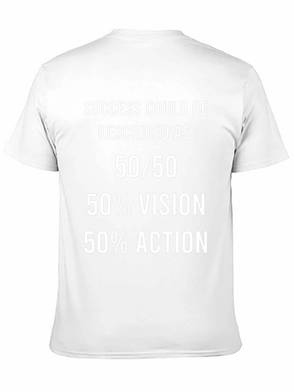 Camiseta Motivacional 50/50 Éxito