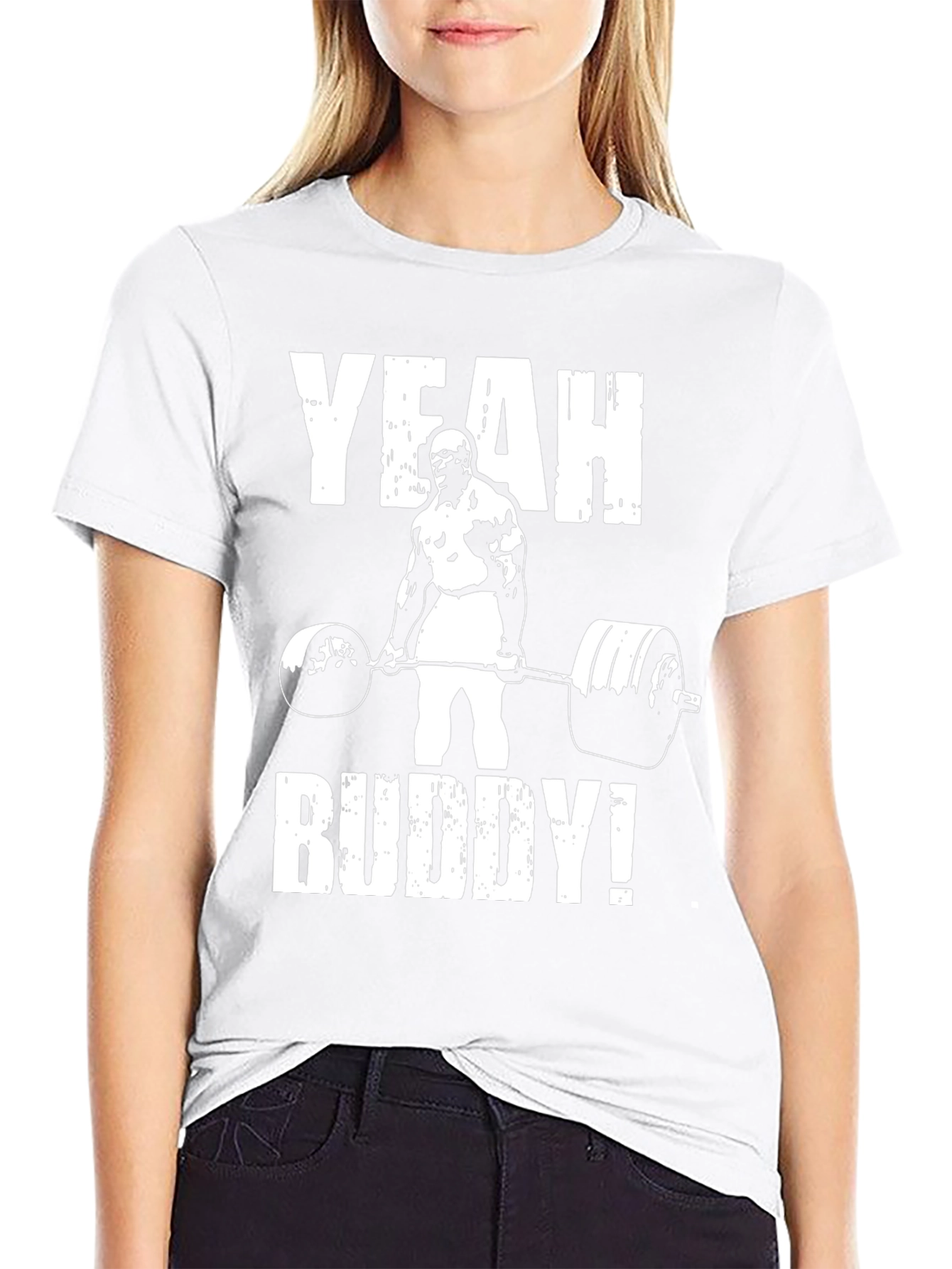 Camiseta Negra: ¡Sí Amigo! Levantamiento de Pesas