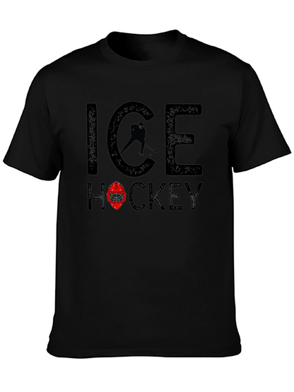 Camiseta Negra Ice Hockey