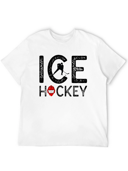 Camiseta Negra Ice Hockey