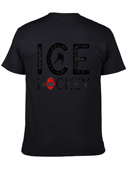 Camiseta Negra Ice Hockey