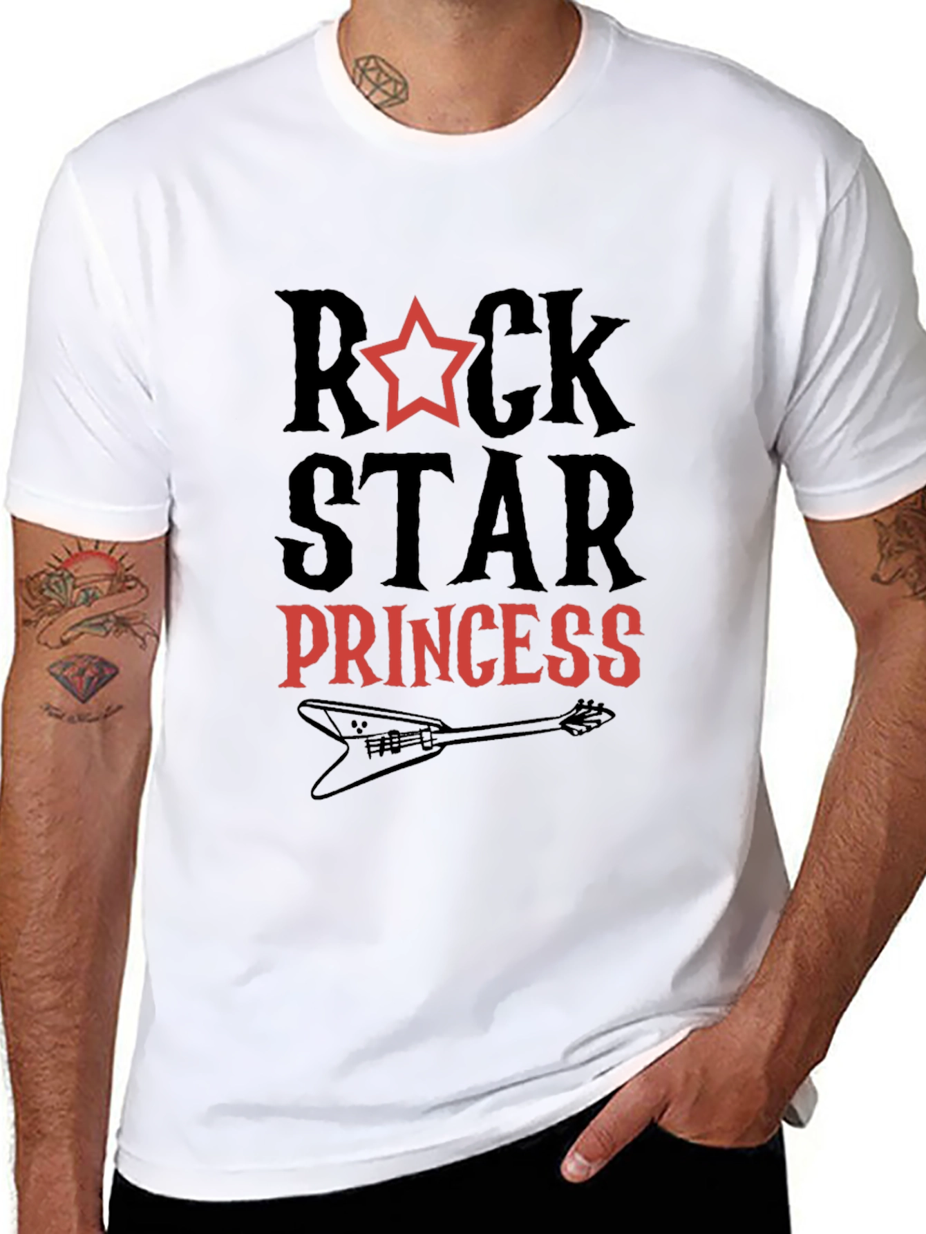 Camiseta Rock Star Princess