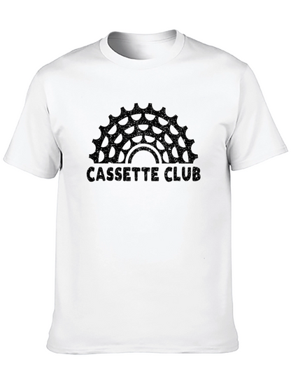 Camiseta Negra Cassette Club