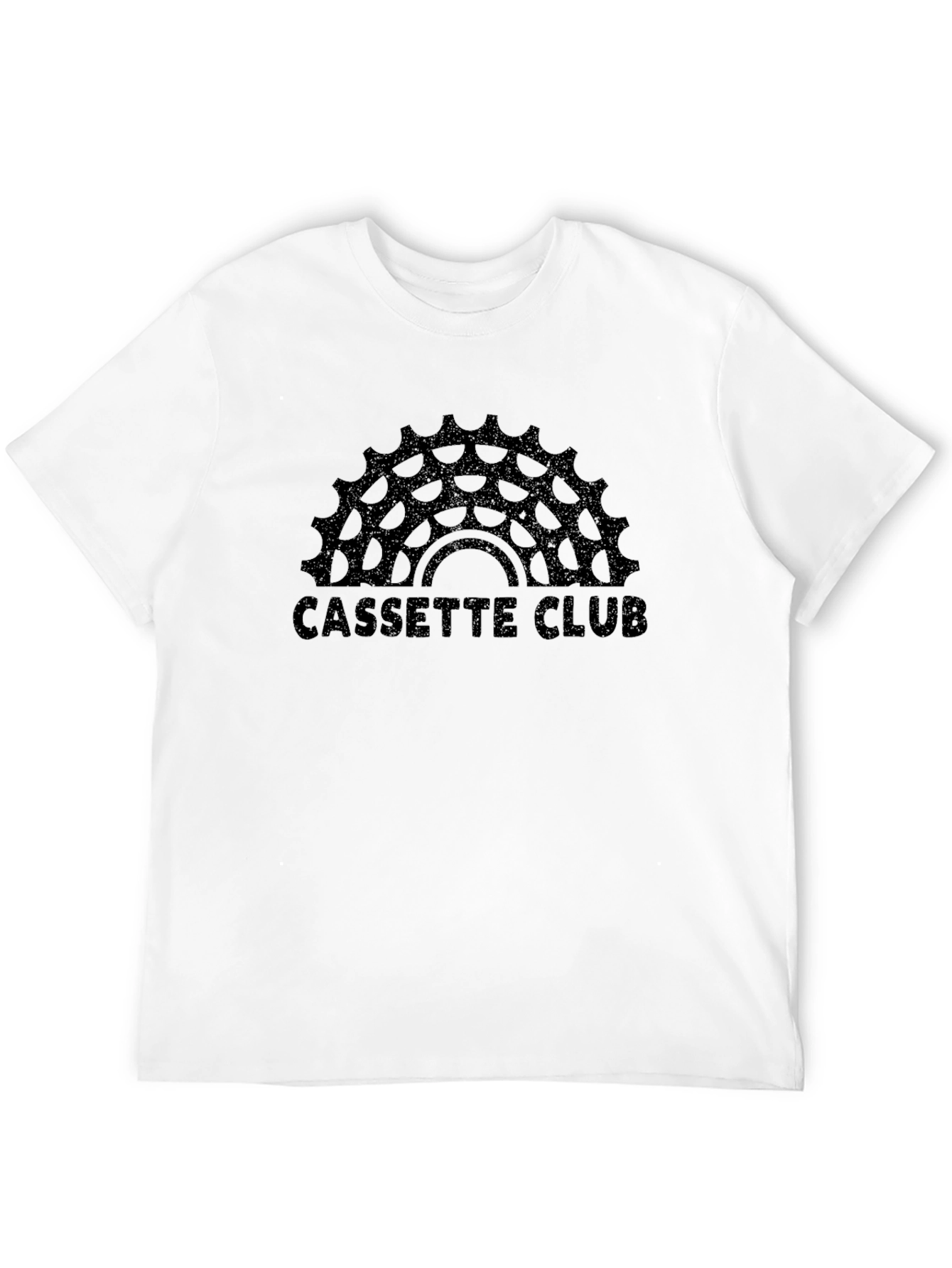 Camiseta Negra Cassette Club