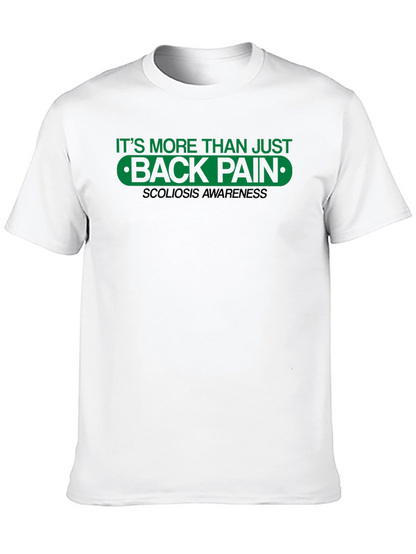 Camiseta Scoliosis Awareness Back Pain