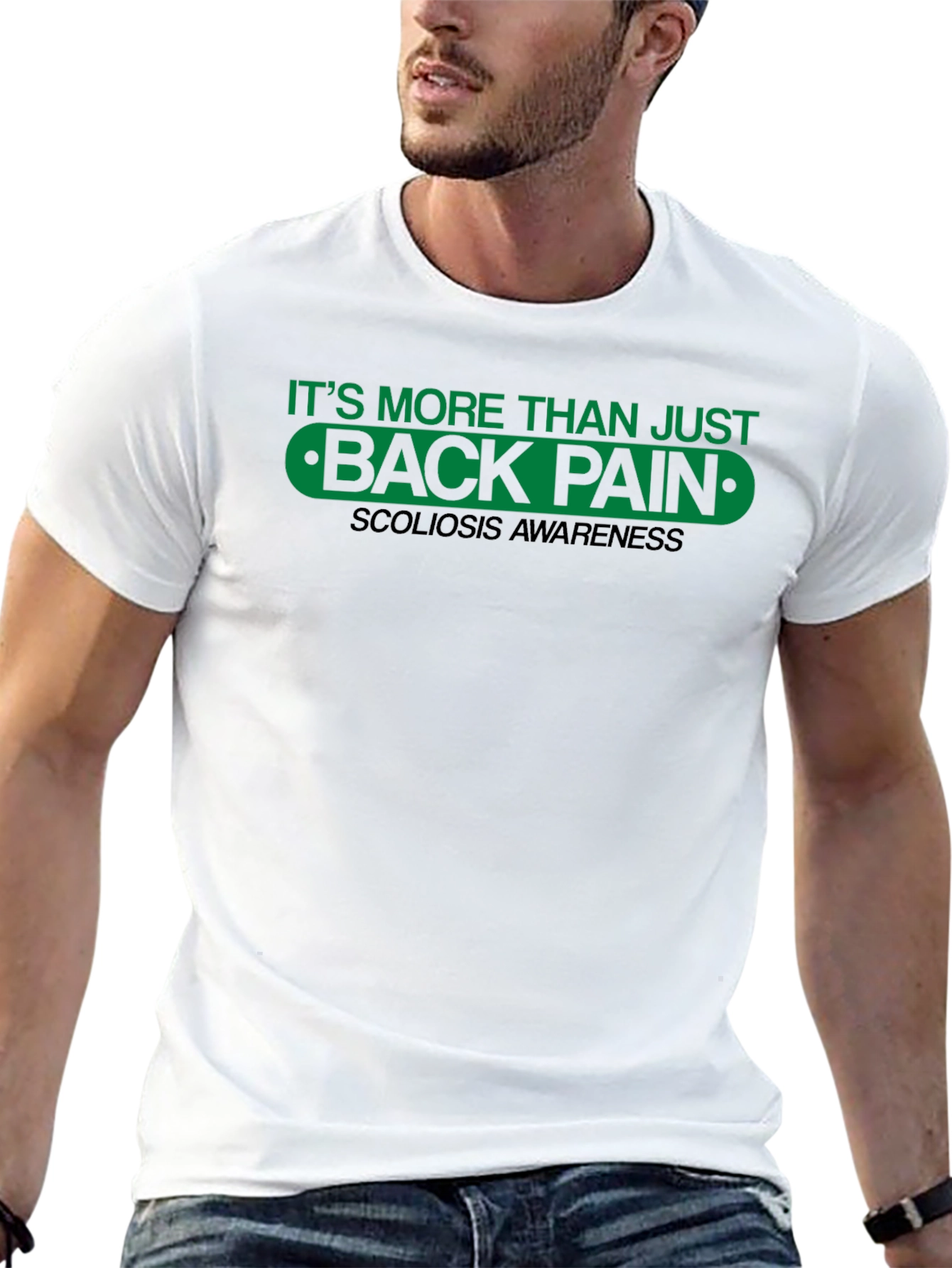 Camiseta Scoliosis Awareness Back Pain