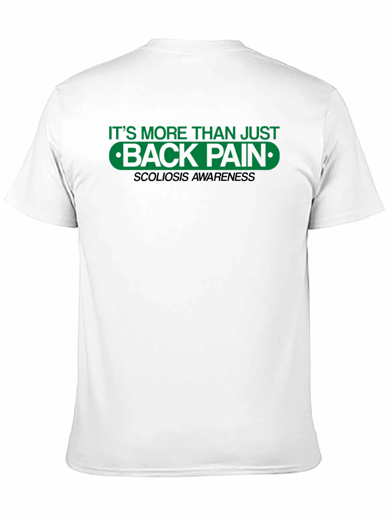 Camiseta Scoliosis Awareness Back Pain