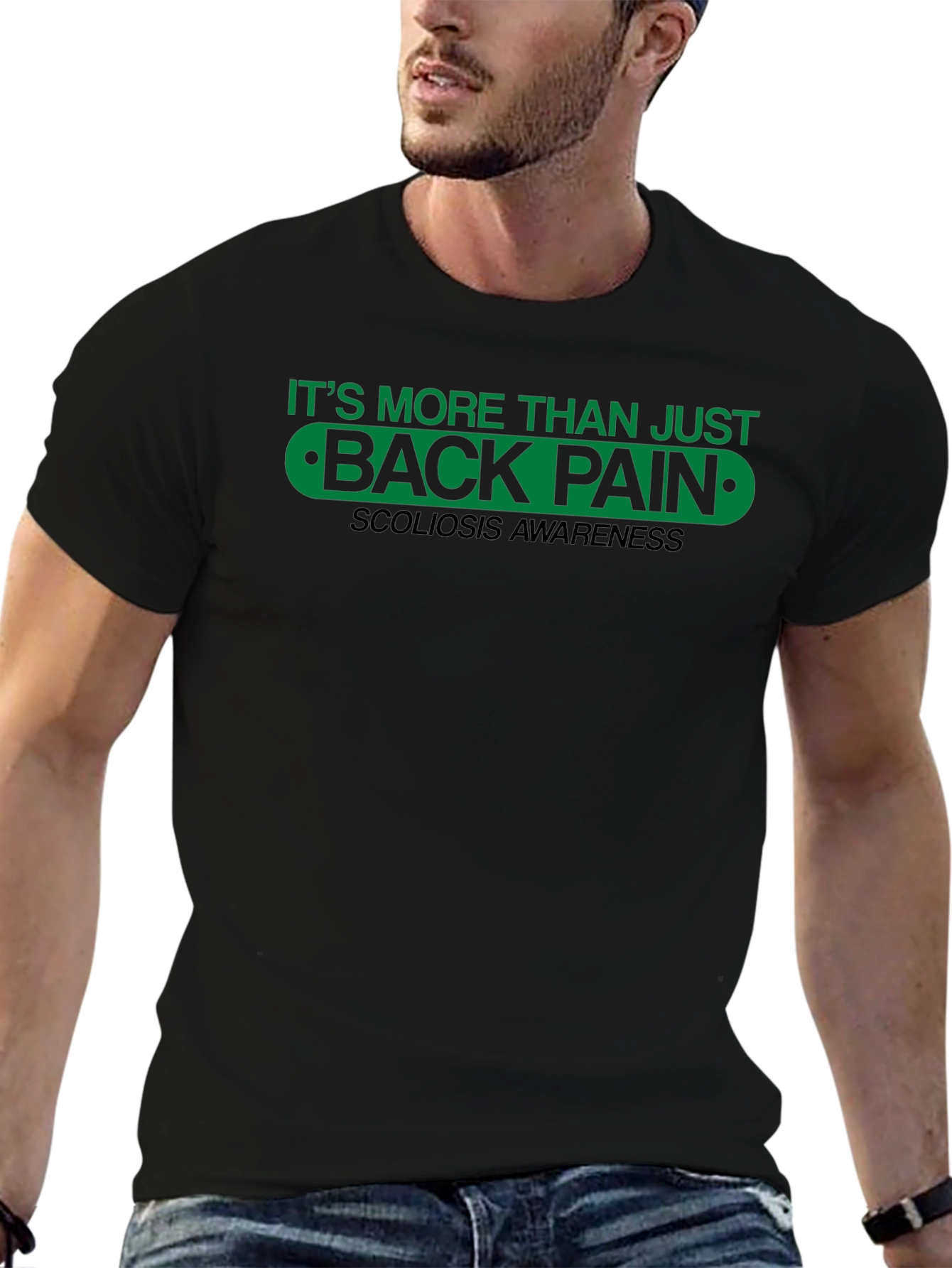 Camiseta Scoliosis Awareness Back Pain