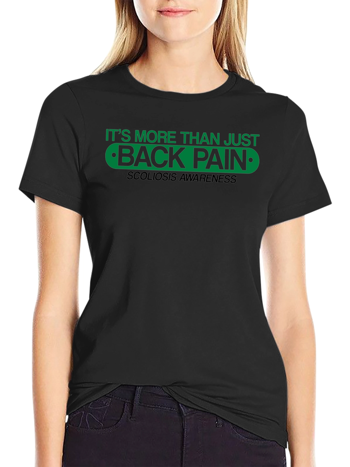 Camiseta Scoliosis Awareness Back Pain