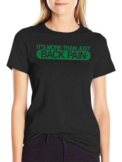 Camiseta Scoliosis Awareness Back Pain