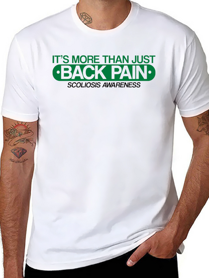 Camiseta Scoliosis Awareness Back Pain