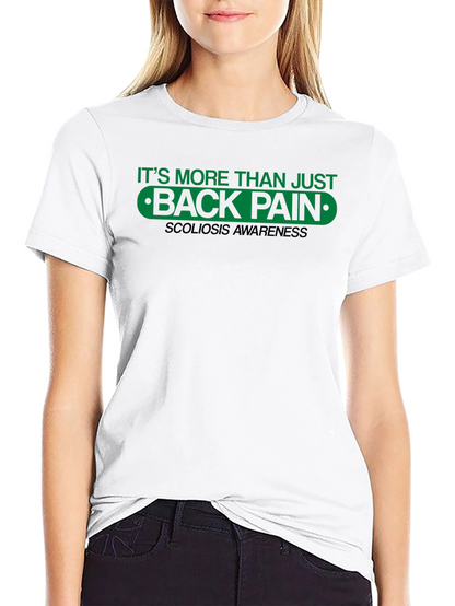 Camiseta Scoliosis Awareness Back Pain