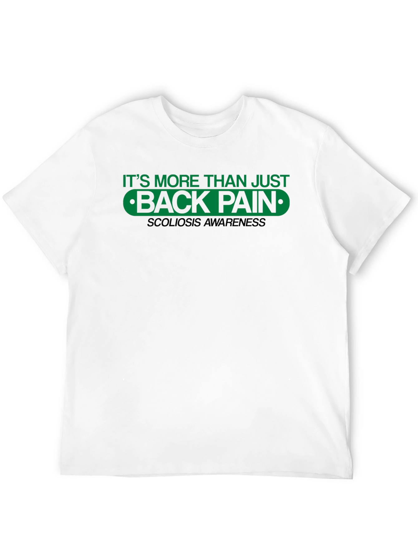 Camiseta Scoliosis Awareness Back Pain