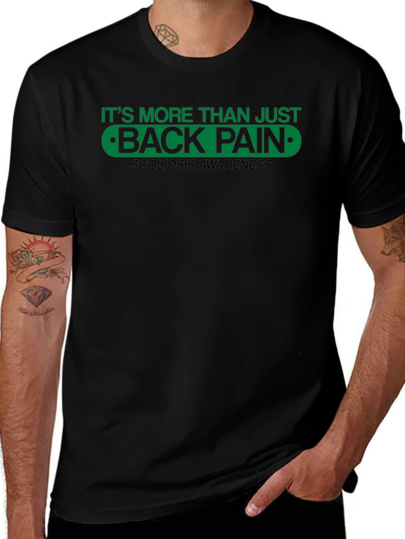 Camiseta Scoliosis Awareness Back Pain