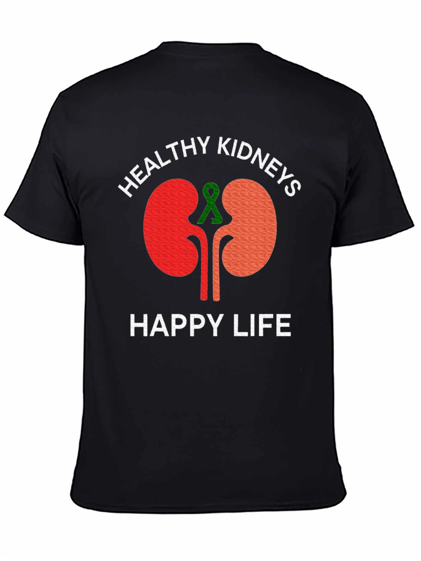 Camiseta Riñones Saludables Vida Feliz