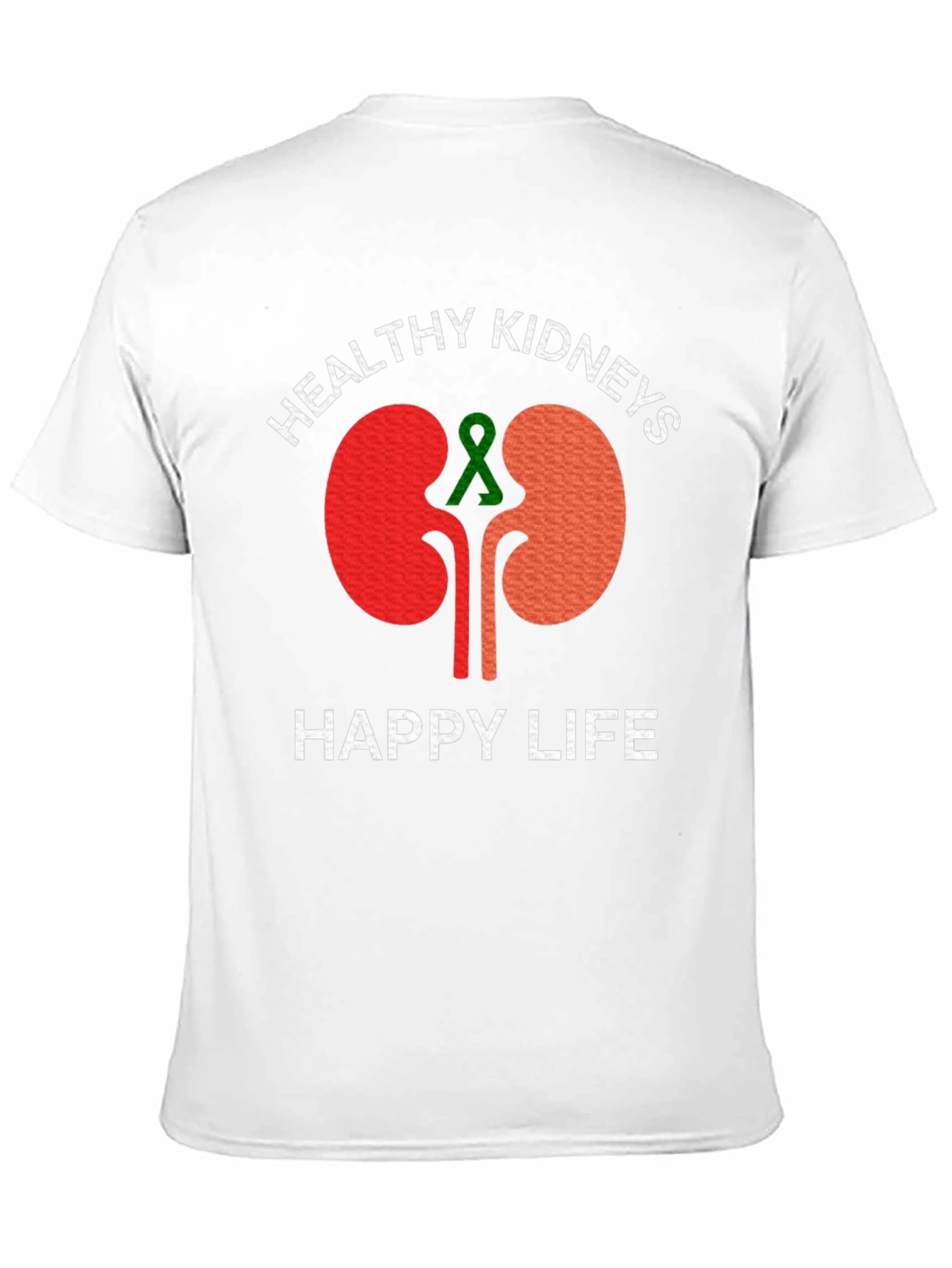 Camiseta Riñones Saludables Vida Feliz