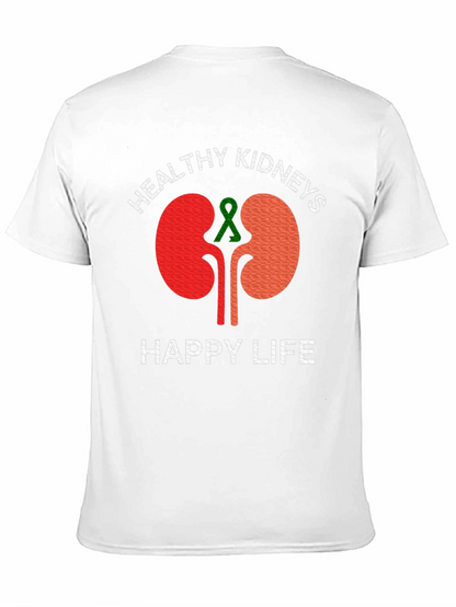 Camiseta Riñones Saludables Vida Feliz
