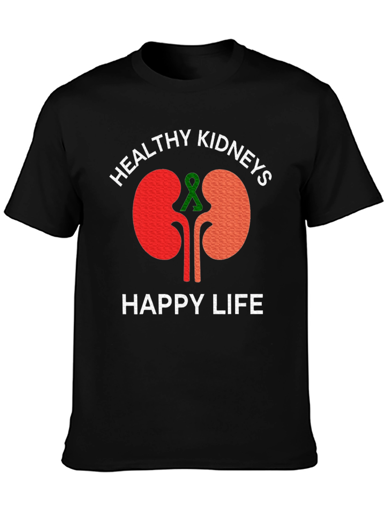 Camiseta Riñones Saludables Vida Feliz