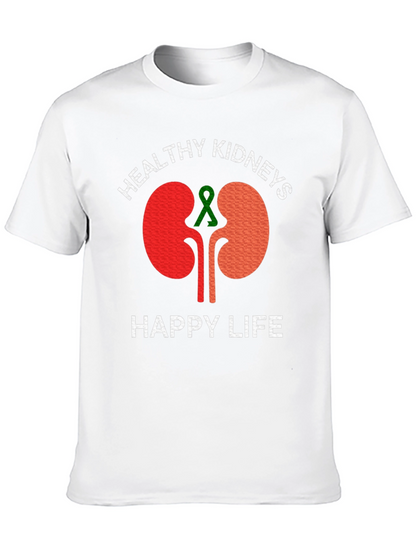 Camiseta Riñones Saludables Vida Feliz