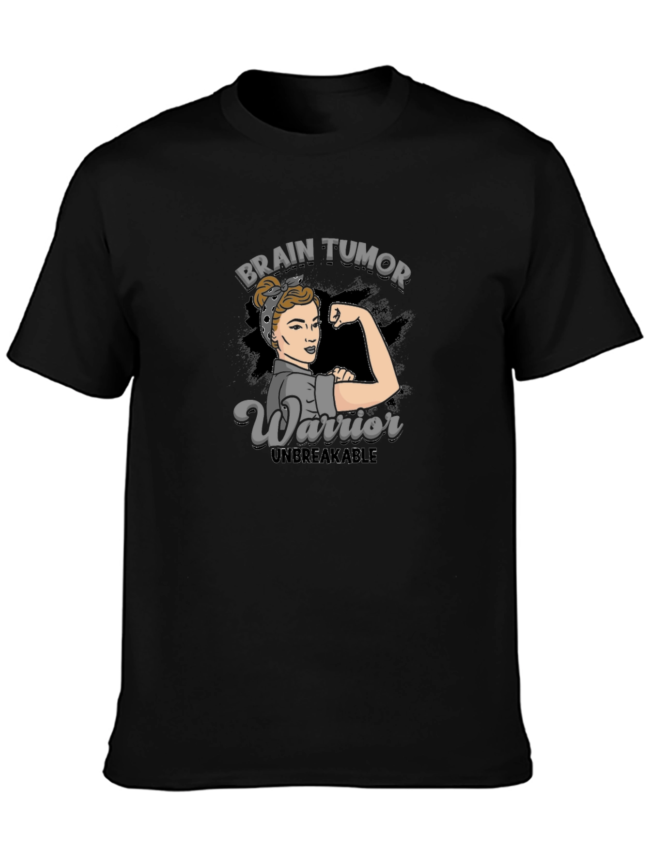 Camiseta Guerrero Tumor Cerebral - Inquebrantable