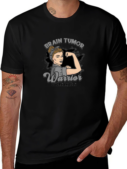 Camiseta Guerrero Tumor Cerebral - Inquebrantable