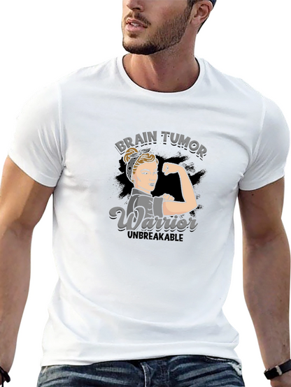 Camiseta Guerrero Tumor Cerebral - Inquebrantable
