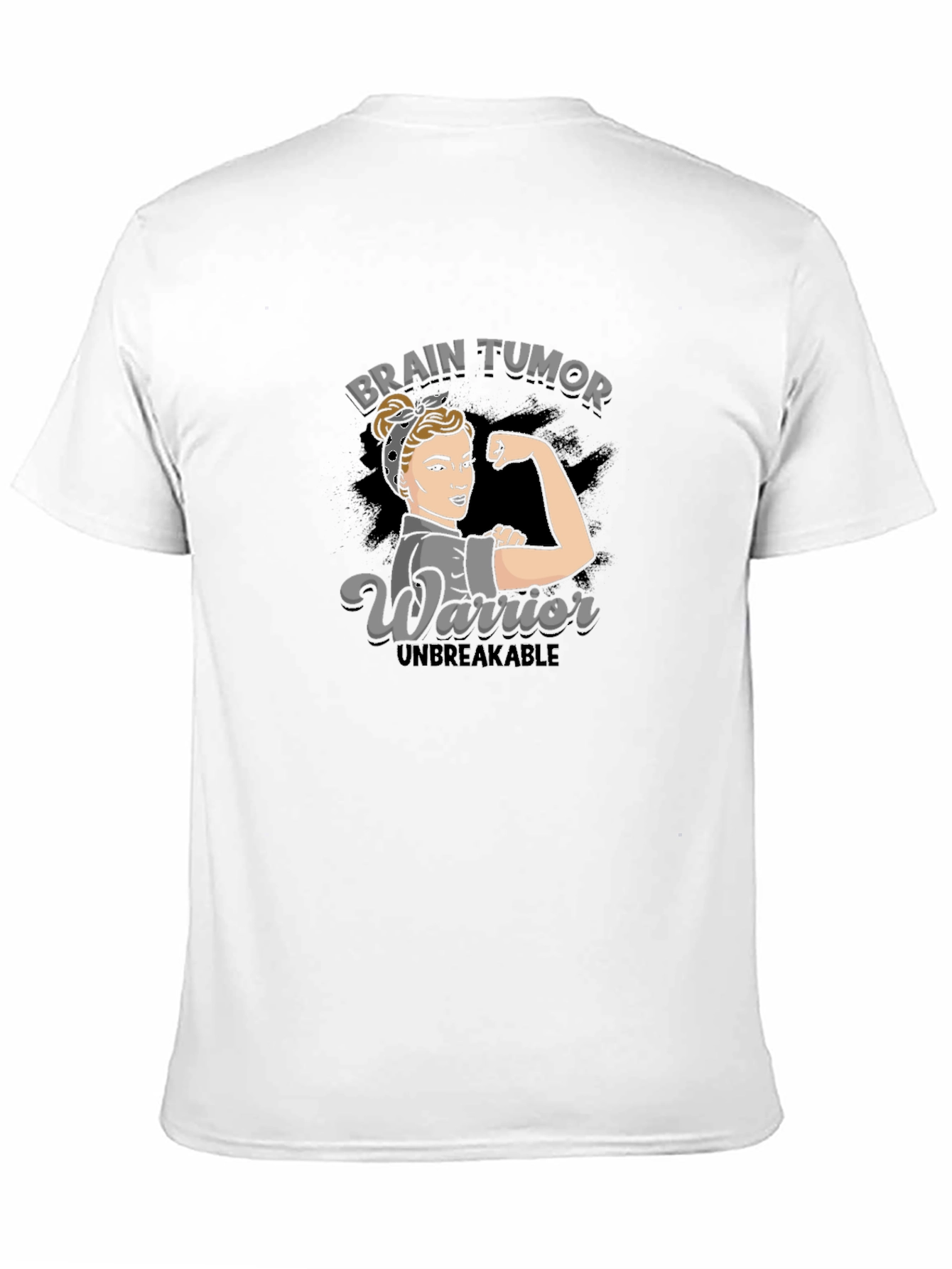 Camiseta Guerrero Tumor Cerebral - Inquebrantable