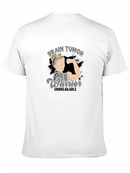 Camiseta Guerrero Tumor Cerebral - Inquebrantable