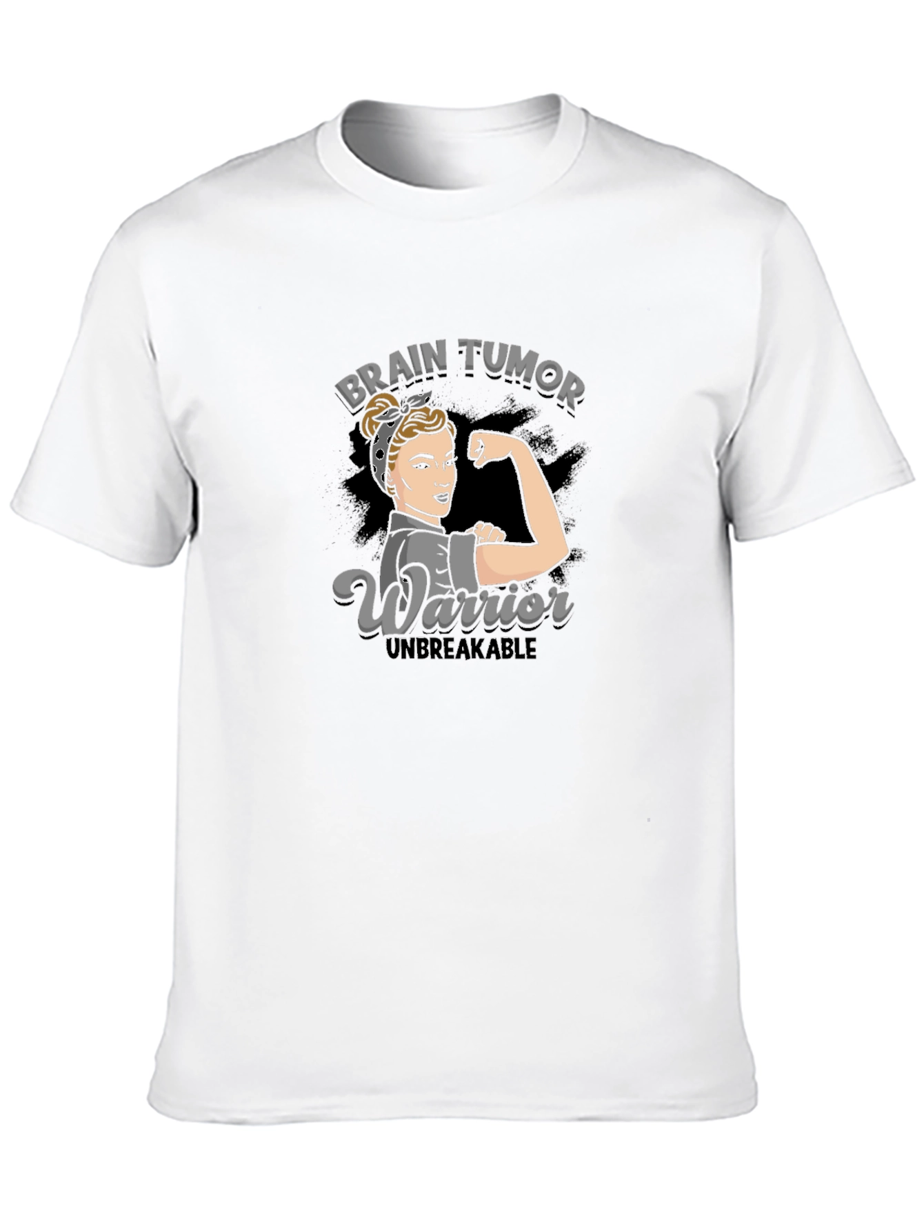 Camiseta Guerrero Tumor Cerebral - Inquebrantable