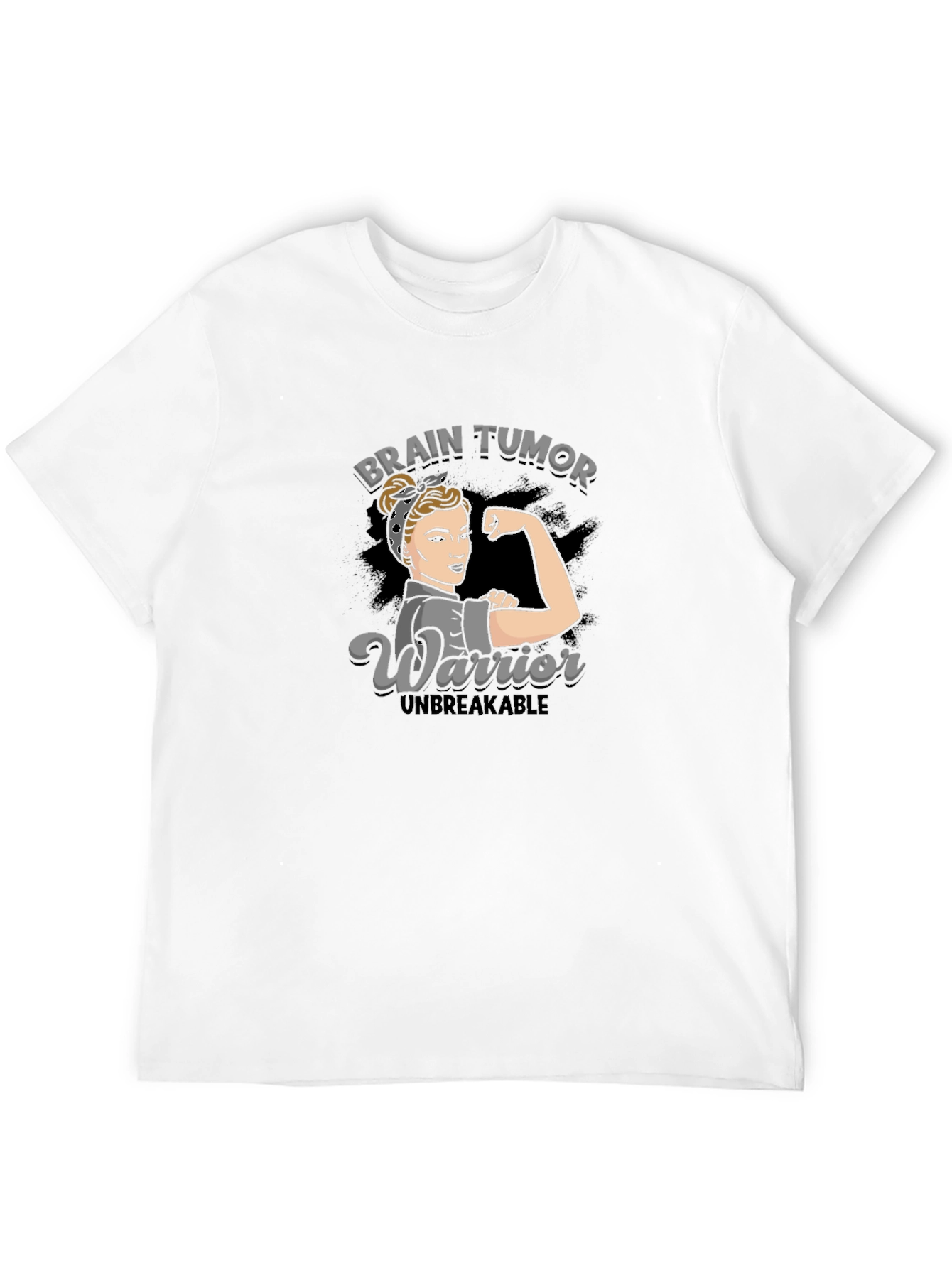 Camiseta Guerrero Tumor Cerebral - Inquebrantable