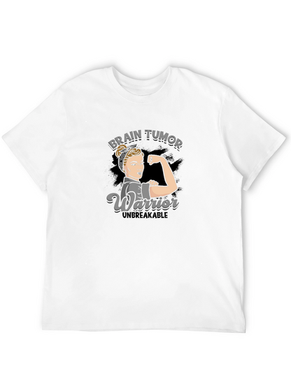 Camiseta Guerrero Tumor Cerebral - Inquebrantable