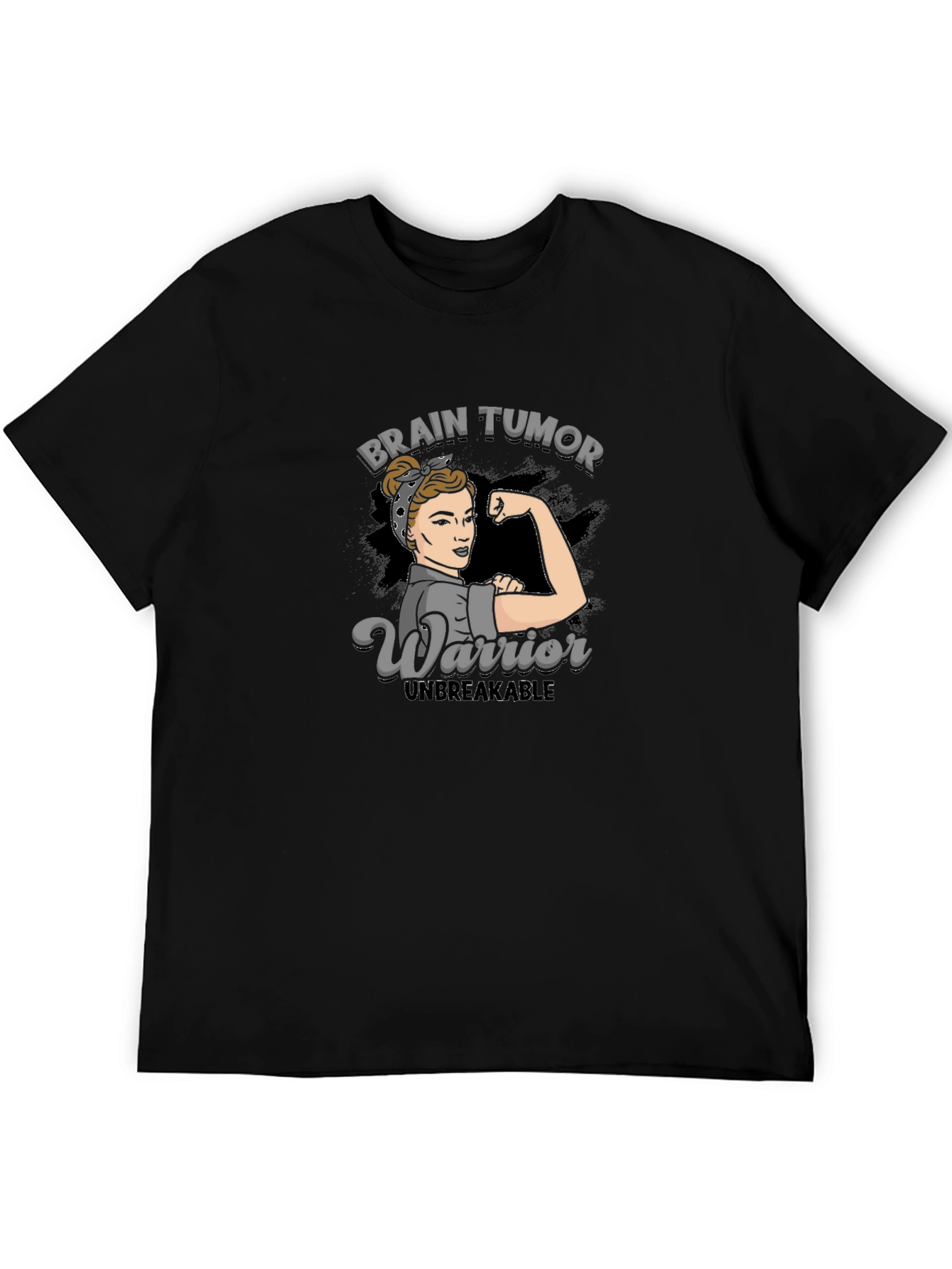 Camiseta Guerrero Tumor Cerebral - Inquebrantable