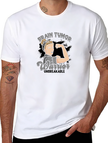Camiseta Guerrero Tumor Cerebral - Inquebrantable