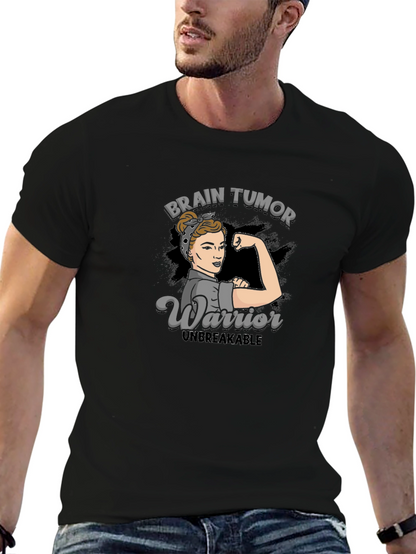 Camiseta Guerrero Tumor Cerebral - Inquebrantable