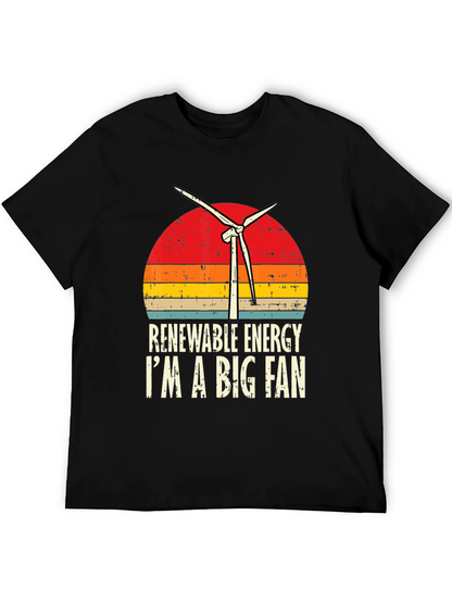 Camiseta Energía Renovable - Soy un Gran Fan