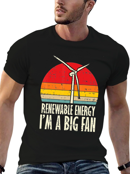 Camiseta Energía Renovable - Soy un Gran Fan