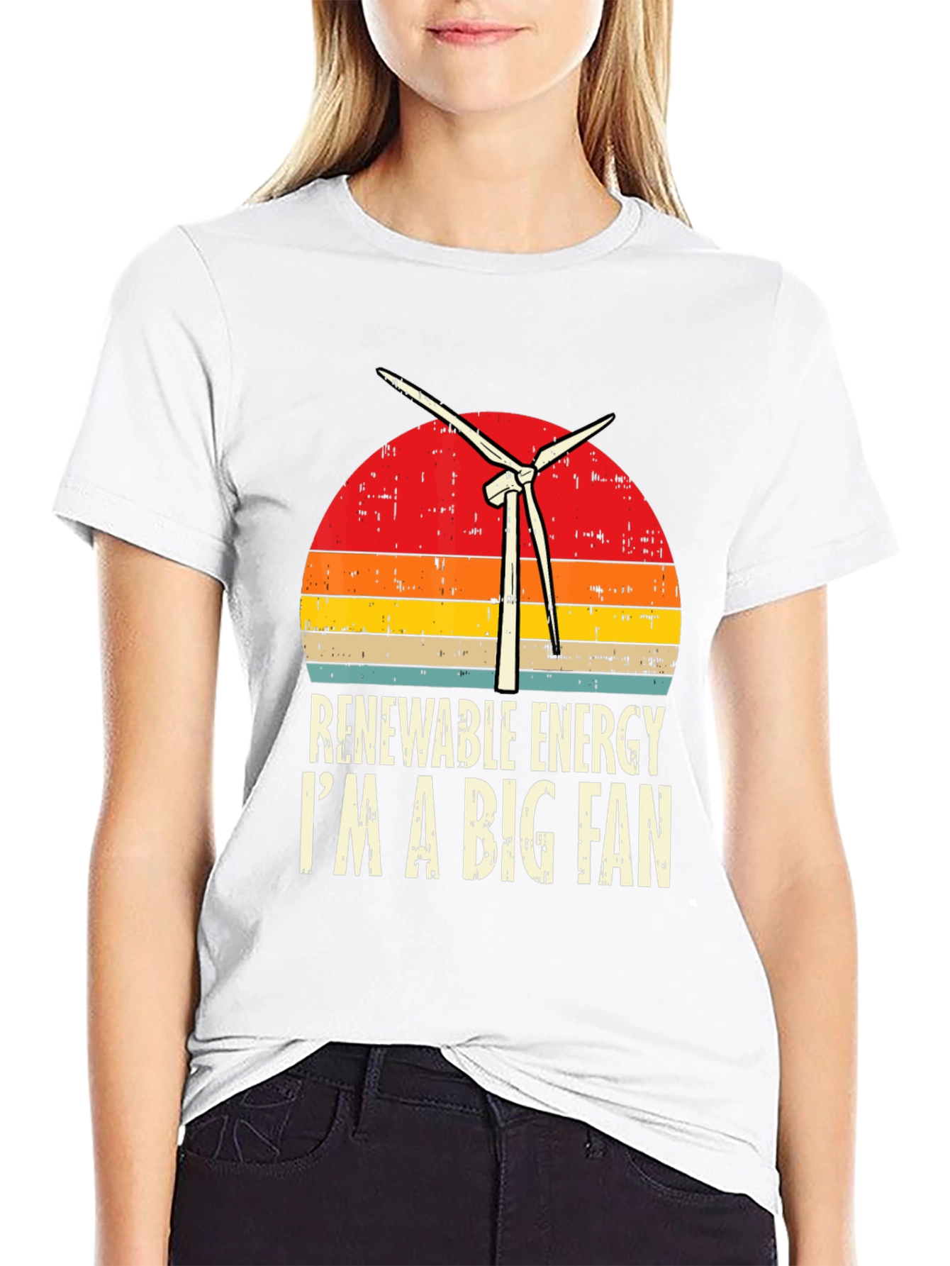 Camiseta Energía Renovable - Soy un Gran Fan