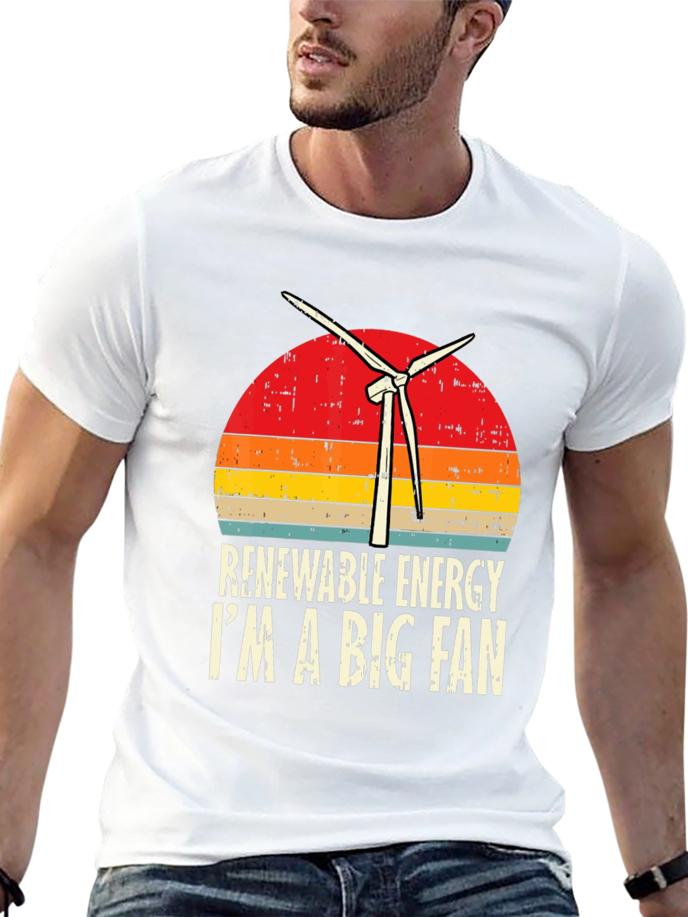 Camiseta Energía Renovable - Soy un Gran Fan