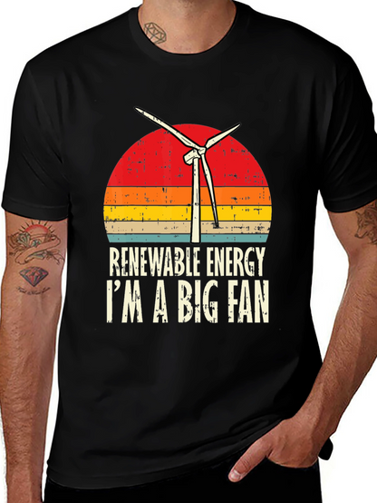 Camiseta Energía Renovable - Soy un Gran Fan