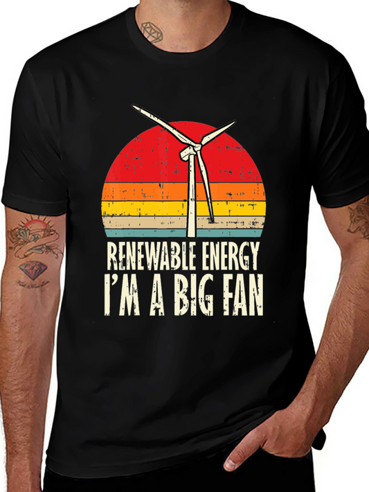 Camiseta Energía Renovable - Soy un Gran Fan