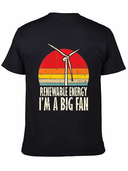 Camiseta Energía Renovable - Soy un Gran Fan