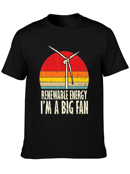 Camiseta Energía Renovable - Soy un Gran Fan