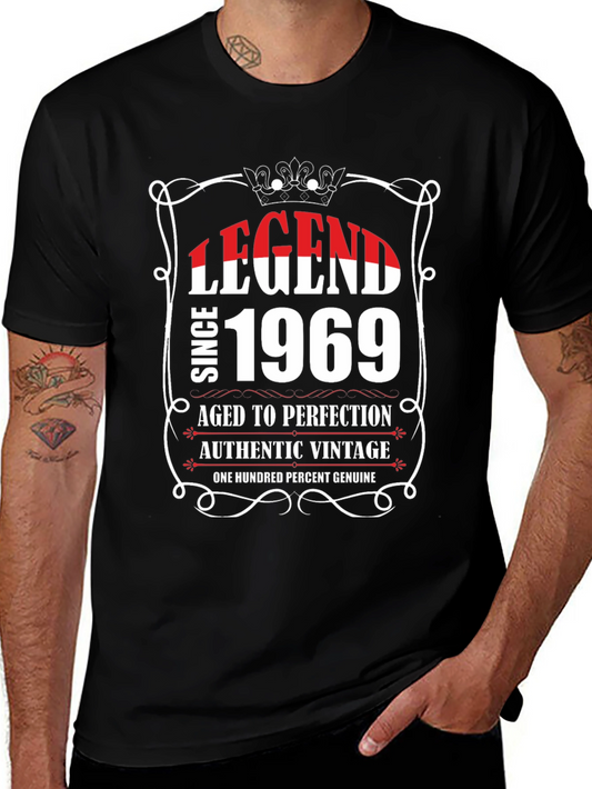 Camiseta Vintage Leyenda Desde 1969