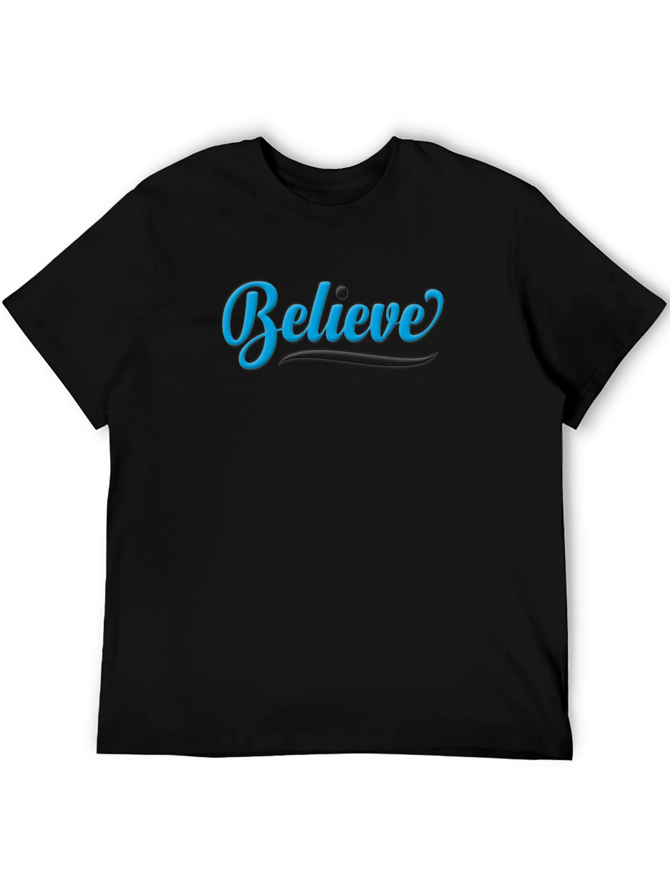 Camiseta Negra: Cree en Ti