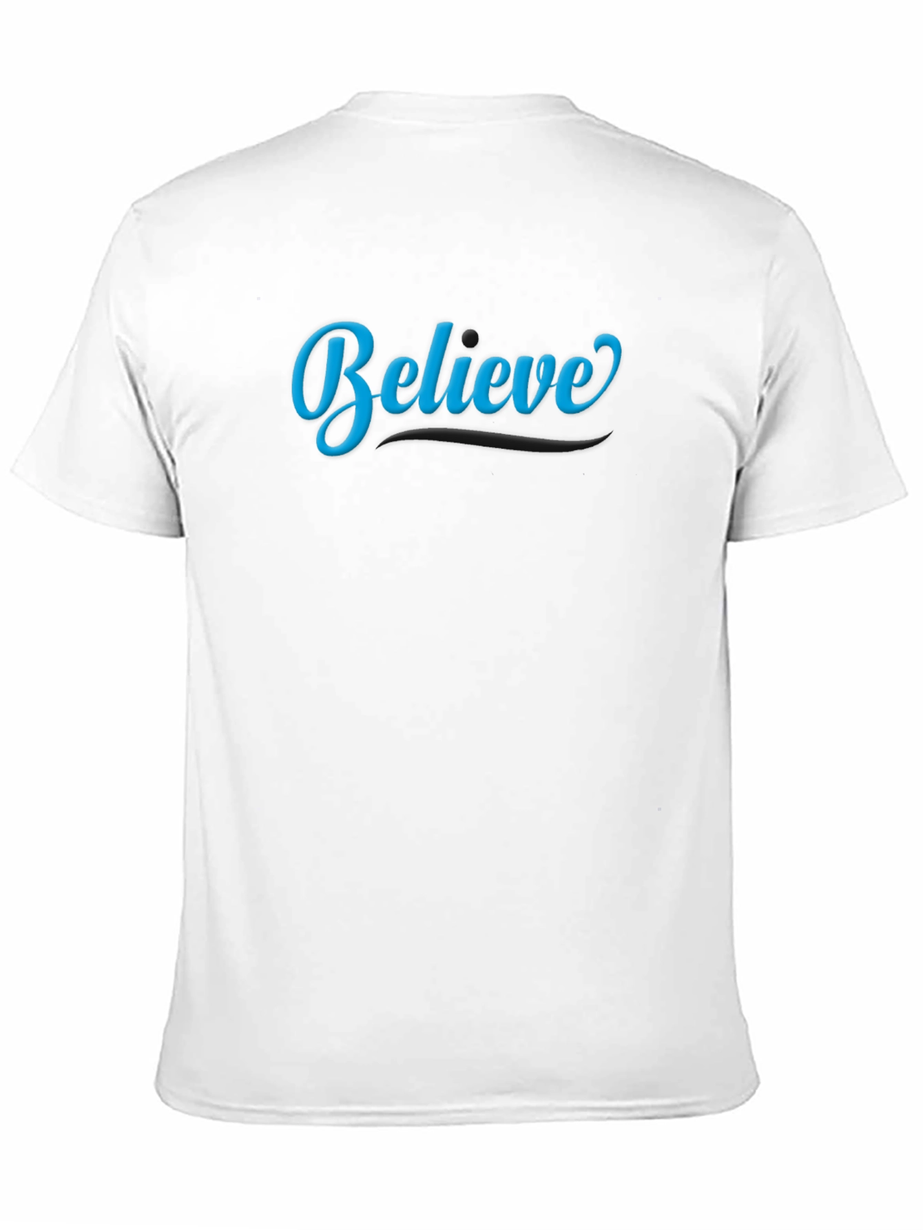 Camiseta Negra: Cree en Ti