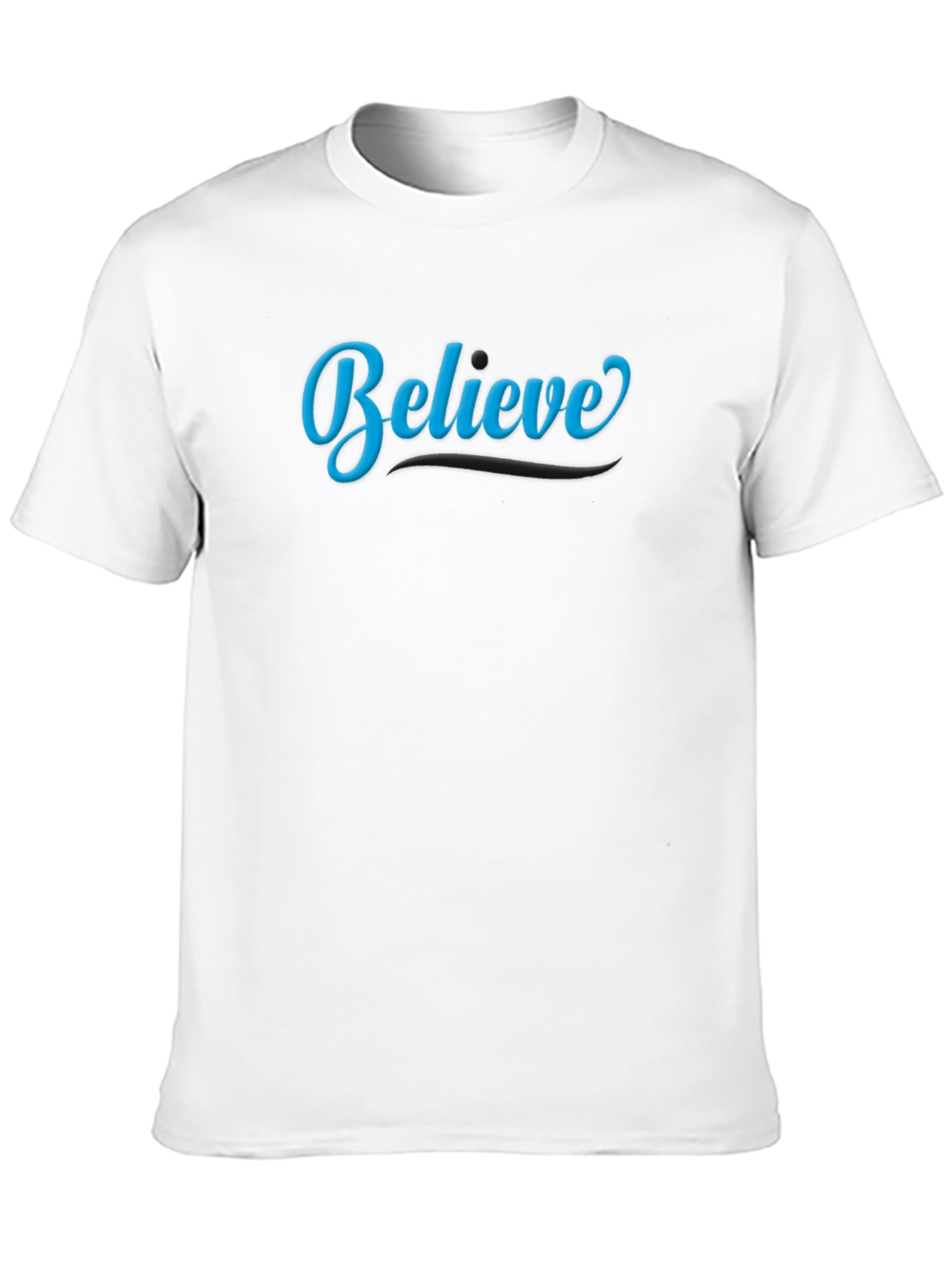 Camiseta Negra: Cree en Ti