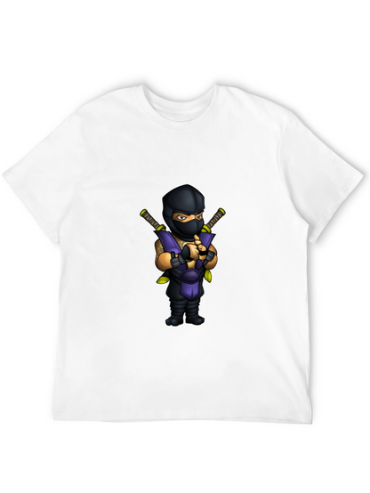 Camiseta Negra Ninja Mortal Kombat Sub-Zero