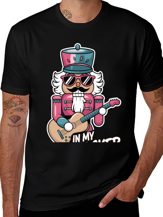 Camiseta Negra Nutcracker Guitarrista