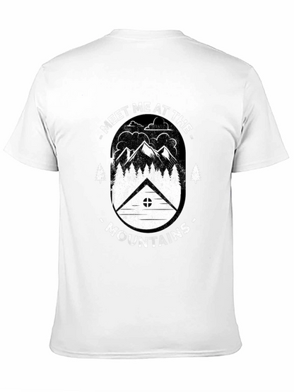 Camiseta Negra Meet Me At The Mountains