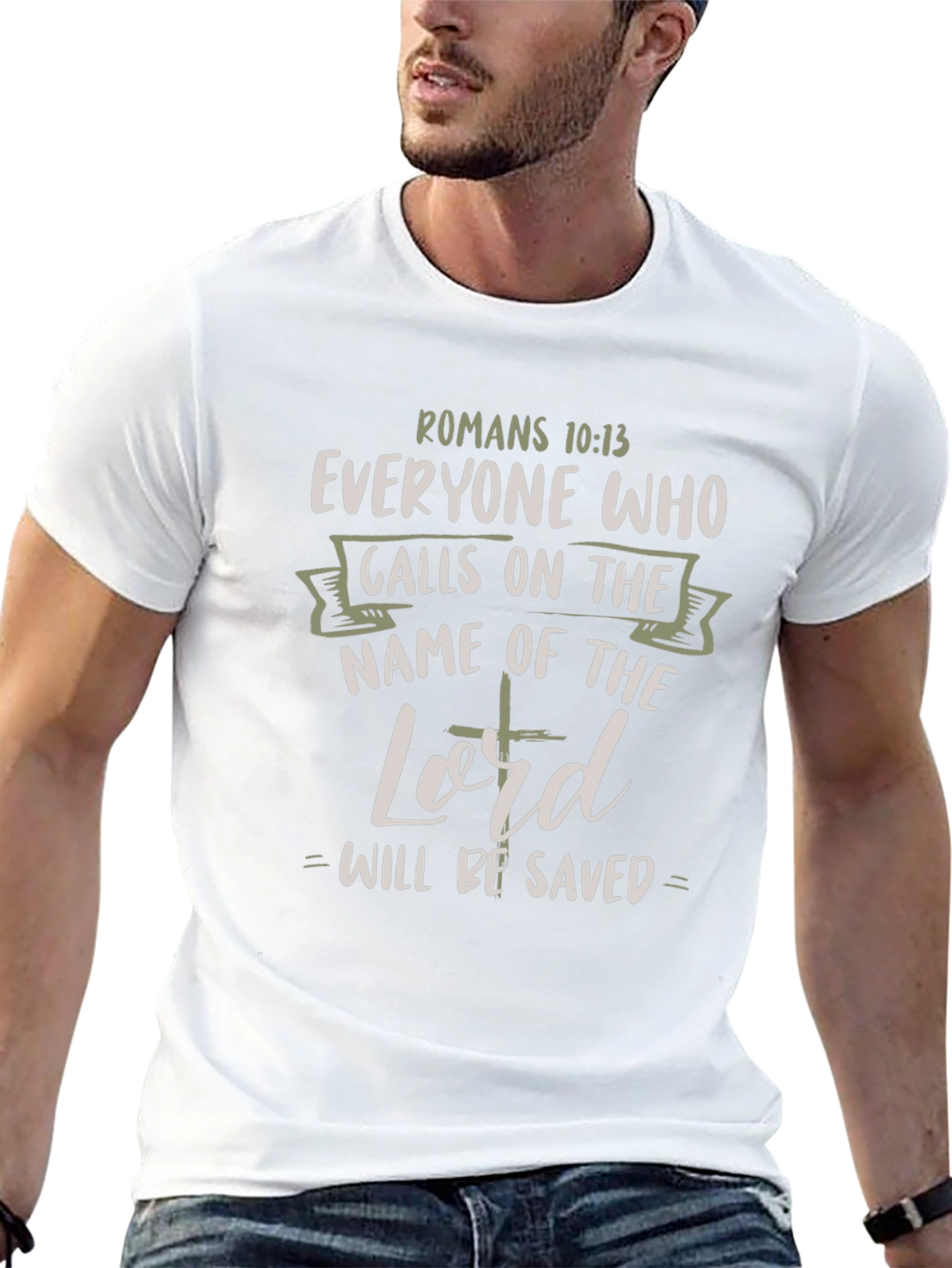 Camiseta Cristiana - Romanos 10:13